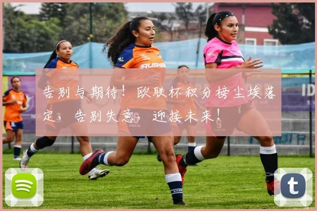 告别与期待！欧联杯积分榜尘埃落定，告别失意，迎接未来！